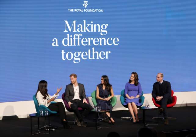 Meghan Markle, Harry, William et Kate Middleton discutent du thème «Faire la différence ensemble»