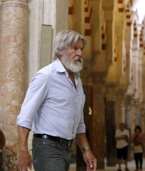 Harrison Ford dans la Grande Mosquée de Cordoue en Espagne