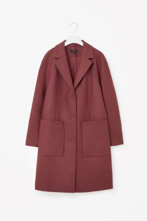 Manteau en laine, COS - 190€