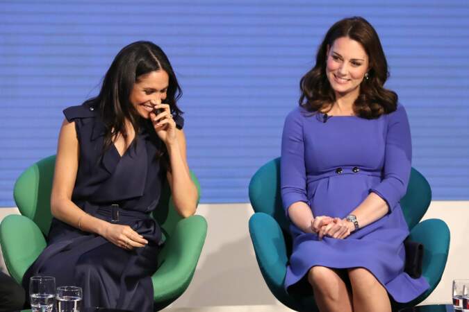 Meghan Markle et Kate Middleton, en plein fou rire