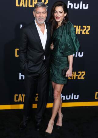George et Amal Clooney forment un couple glamour 