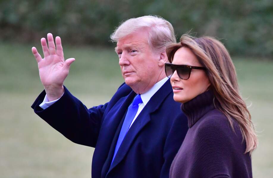 Ce 15 février Melania et son mari Donald Trump ont quitté la Maison Blanche