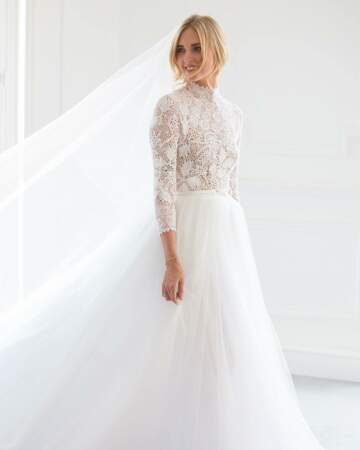Chiara Ferragni, dans une robe signée Maria Grazia Chiuri pour Dior, a épousé Fedez le 1er septembre 2018