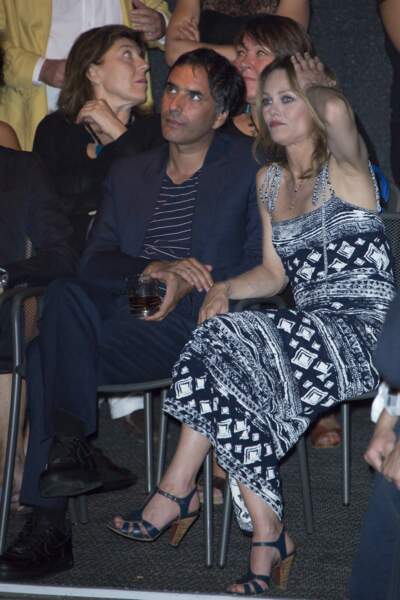 Vanessa Paradis et Samuel Benchetrit lors de la première du film "Chien"