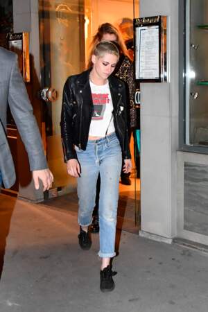Kristen Stewart à Paris en juin 2017. 