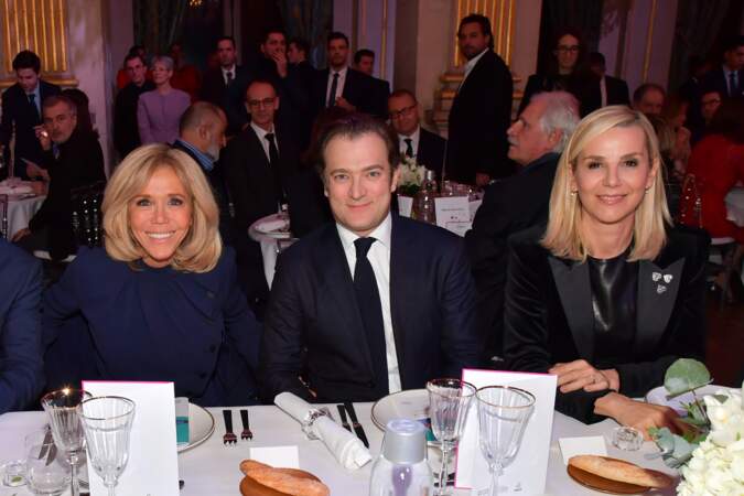 Brigitte Macron était assise aux côtés du musicien Renaud Capuçon et de sa femme Laurence Ferrari