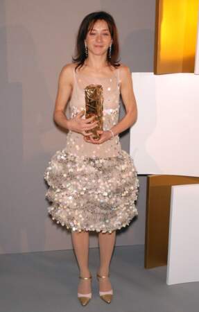 Sylvie Testud, récompensée en 2004 pour son rôle dans "Stupeur et Tremblements" 