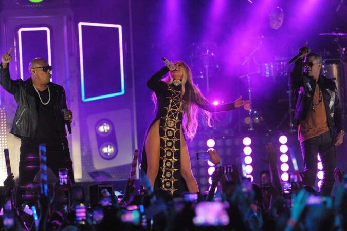Jennifer Lopez se déchaine sur scène, le 4 juillet à New York