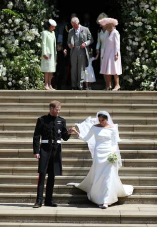 Le prince Harry et Meghan Markle mariés