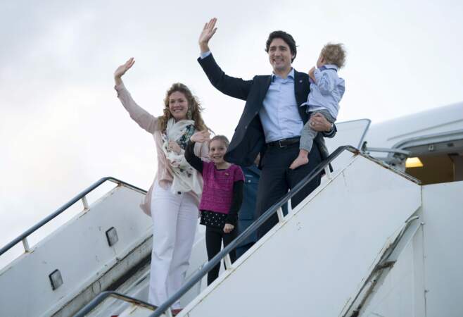 Les Trudeau ont tout de la famille princière aux yeux de leur peuple!