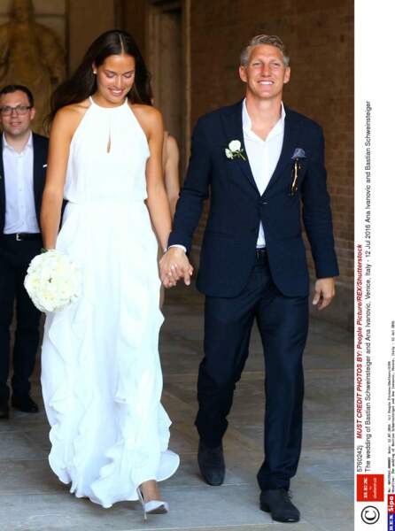 Ana Ivanovic et Bastian Schweinsteiger forment un très joli couple