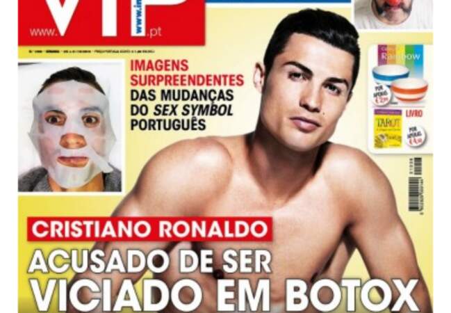 La Une du magazine portugais VIP