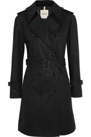 A shopper chez Tod’s, Trench-coat en sergé de coton – 850€ au lieu de 1700€