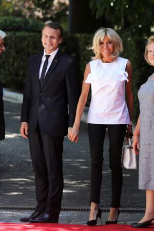 Brigitte Macron à Athènes le 7 septembre 2017