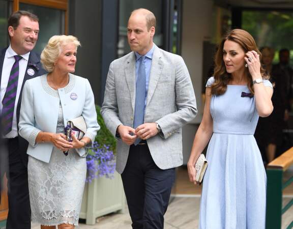 Kate Middleton et le prince William vont assister à la finale Federer vs Djokovic