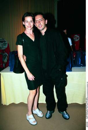 Gad Elmaleh avec Anne Brochet en 1999 