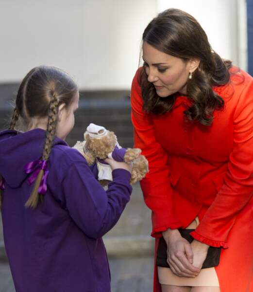Kate Middleton était présente à l'ouverture d'une nouvelle aile à l'hôpital pour enfants Great Ormond, à Londres