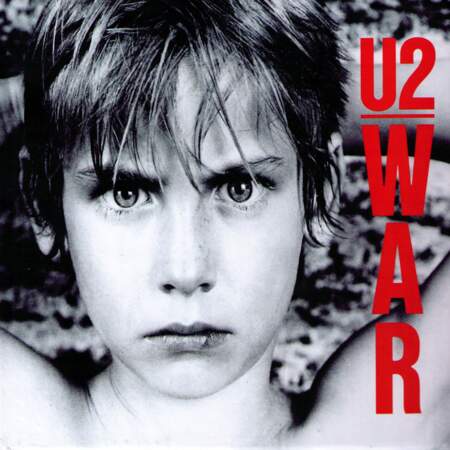 Cette pochette War de U2 en 1979 est emblématique. 