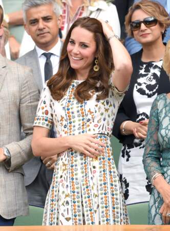 Princesse Kate sublime en Alexander McQueen pour la finale de Wimbledon