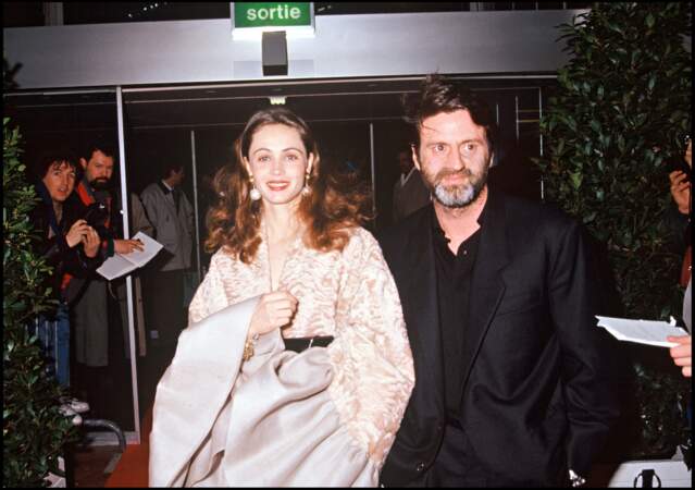 Daniel Auteuil et Emmanuelle Béart en 1992