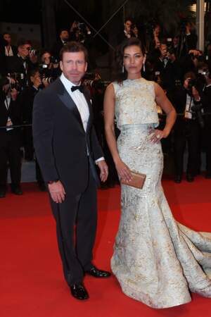 Festival de Cannes Nicole  Sheridan et son mari Taylor Sheridan
