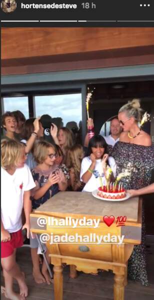 Laeticia Hallyday a organisé une jolie fête d'anniversaire pour sa fille Jade