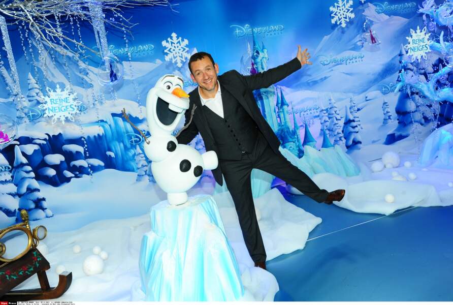 En 2013, Dany Boon prête sa voix à Olaf, dans La reine des neiges