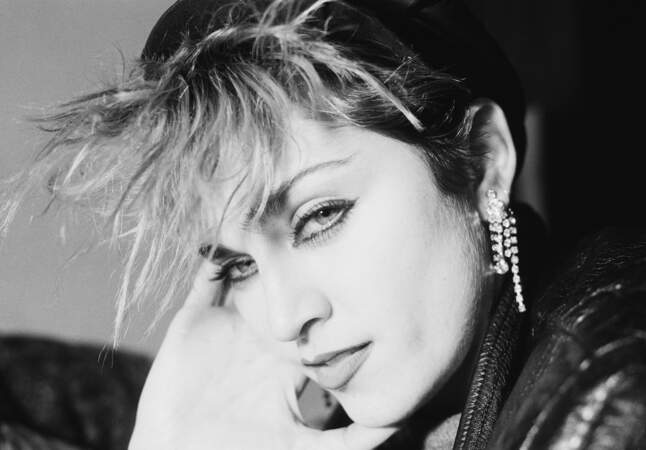 Casquette en cuir et frange ébouriffée, les débuts du look Rock de Madonna en 1982