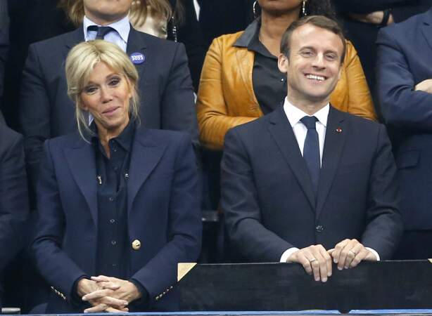 Emmanuel et Brigitte Macron assistaient à la finale du Top 14 ce samedi 