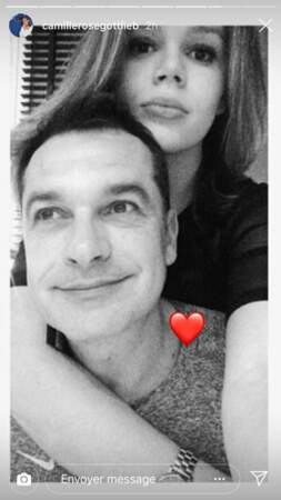 Camille Gottlieb déborde d'amour pour son papa Jean-Raymond et le partage sur Instagram, le 3 juin 2019.