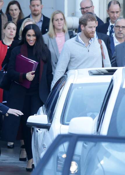 Meghan Markle enceinte, la duchesse pose le pied à Sidney le 15 octobre 2018