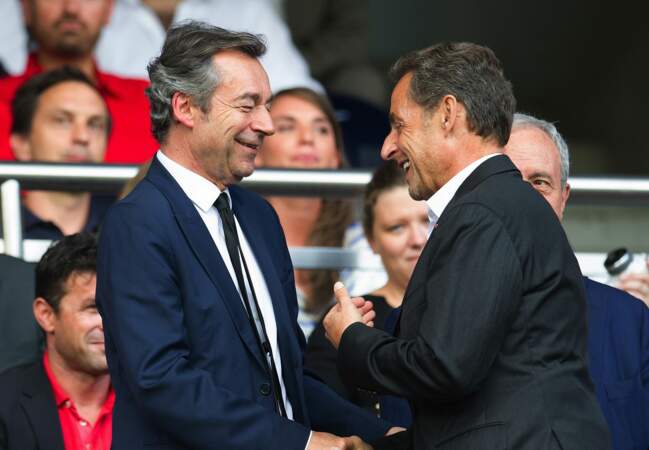 Nicolas Sarkozy et Michel Denisot