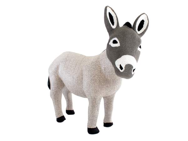 Animal sculpté “Donkey”, 300 €, Marni Ark.