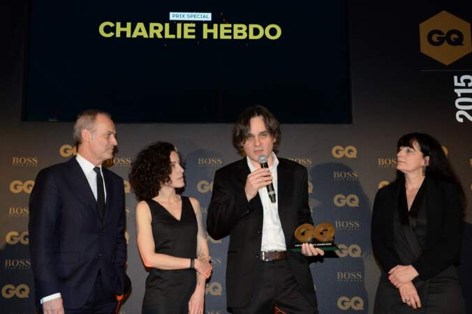 L'équipe de Charlie Hebdo a reçu un prix spécial 