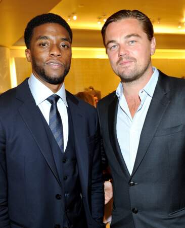 Chadwick Boseman, Leonardo DiCaprio