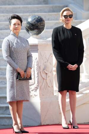 Charlène de Monaco a posé aux côtés de la femme du président chinois Xi Jinping