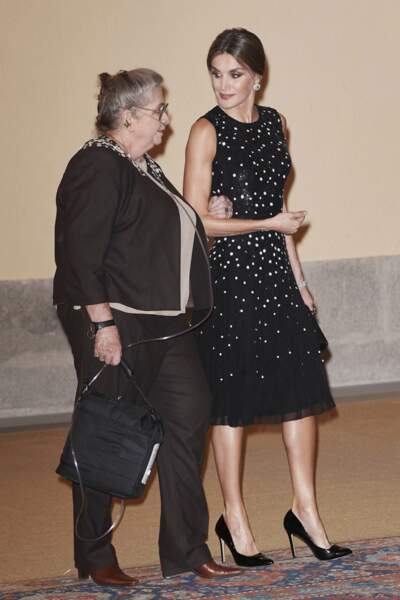 La reine Letizia d'Espagne a accompagné Nechama Rivlin, la femme du président israélien.