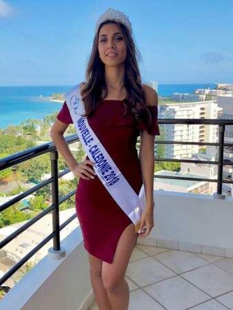 Amandine Chabrier, 19 ans, a été sacrée Miss Nouvelle-Calédonie et tentera de devenir Miss France 2019 