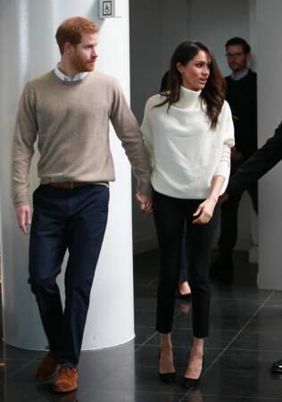 Le prince Harry et Meghan Markle ne se déplacent jamais sans se donner la main...