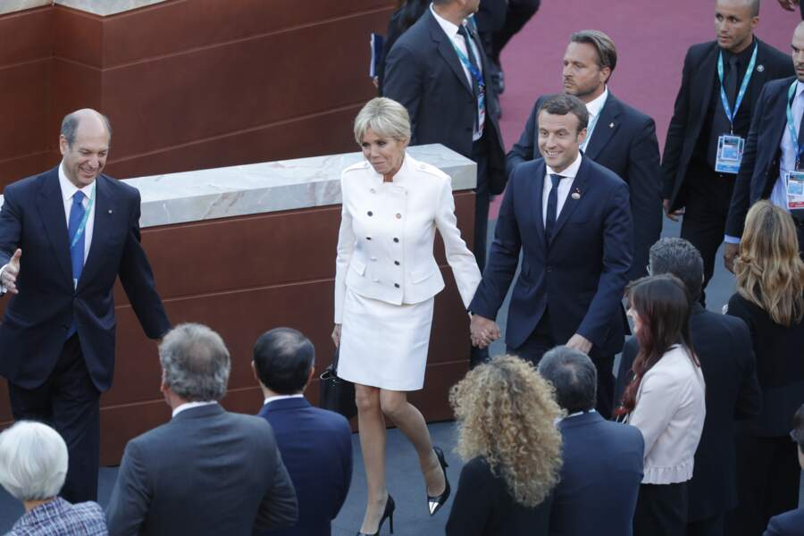 Le couple Macron à la Scala