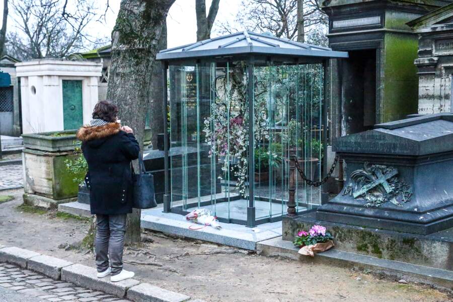 Le caveau familial au cimetière de Montmartre où France Gall rejoindra sa fille Pauline Hamburger et Michel Berger