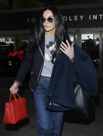 Demi Moore à l'aéroport de Los Angeles en Mai 2016