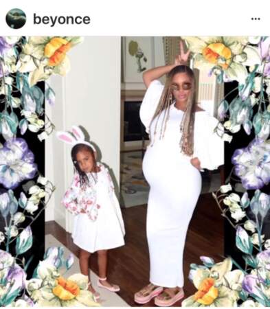 Beyoncé et sa fille, Blue Ivy