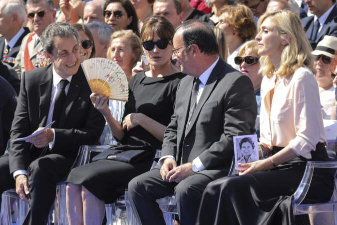 François Hollande, Julie Gayet, Nicolas Sarkozy et Carla Bruni réunis pour l’hommage à Simone Veil