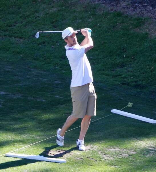 Josh Duhamel est passionné de golf
