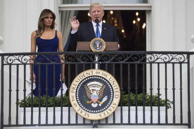 Melania Trump s'est installée à la Maison Blanche il y a un peu plus d'un mois 