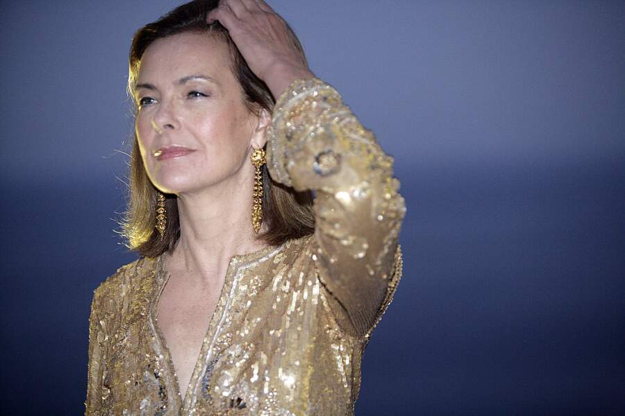 Carole Bouquet aux Nations Awards 2017 à Taormine en Sicile, le 28 juillet 2017