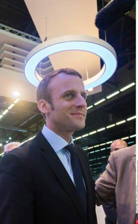 Mais si! Emmanuel Macron est un ange, voyez