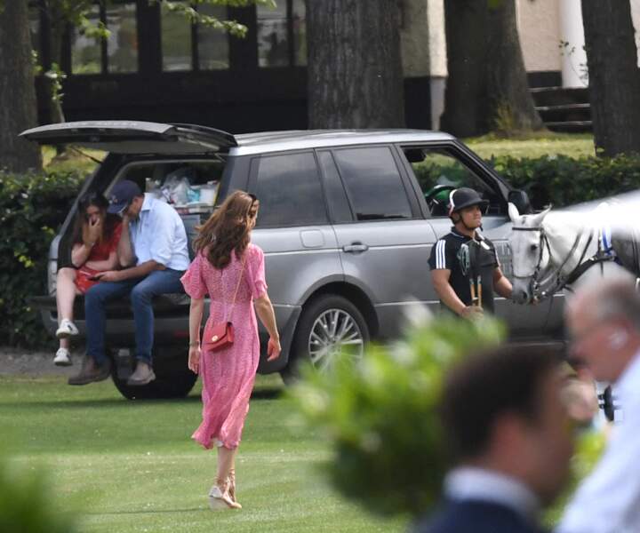 Kate Middleton a opté pour une robe gypsy rose 