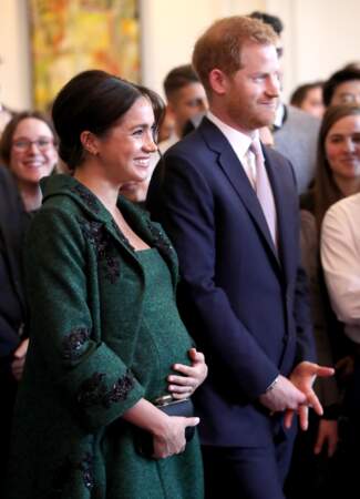 Meghan Markle et le prince Harry lors de la journée du Commonwealth à Londres, le 11 mars 2019
